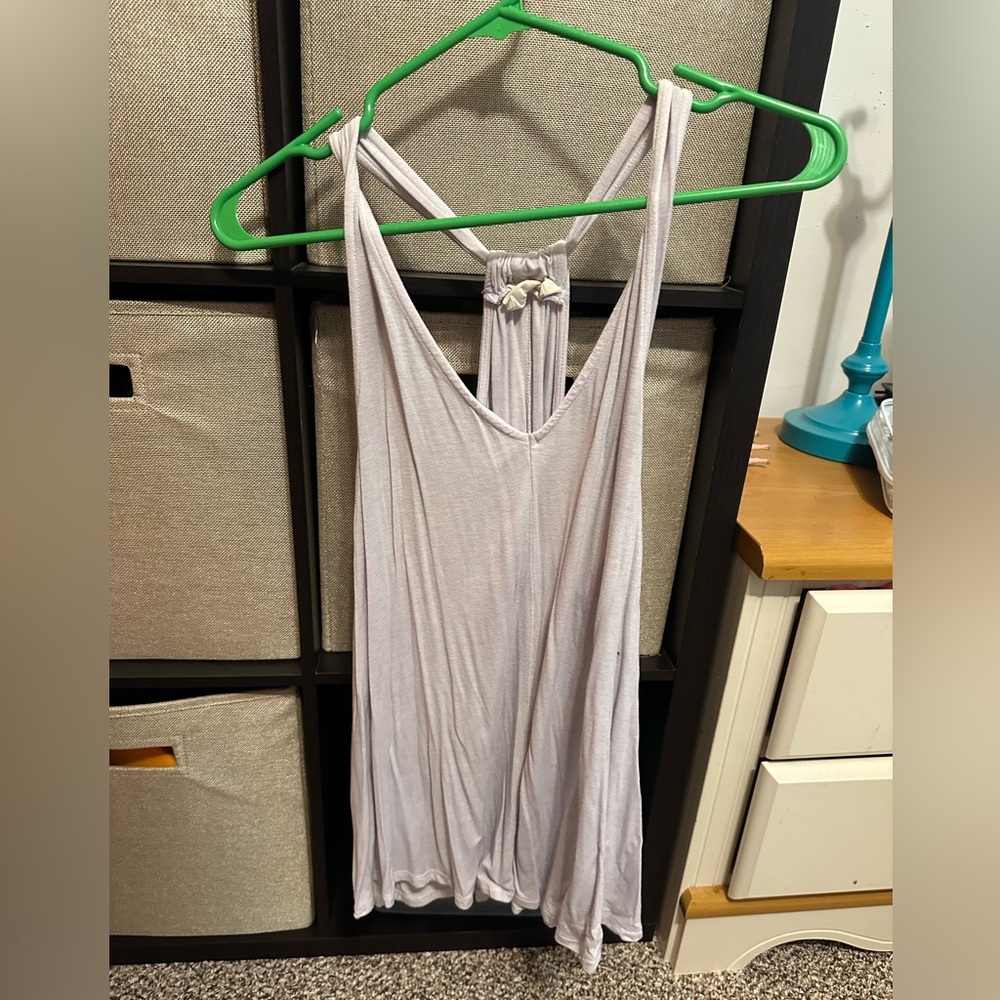 Lavender Crow Tank Top